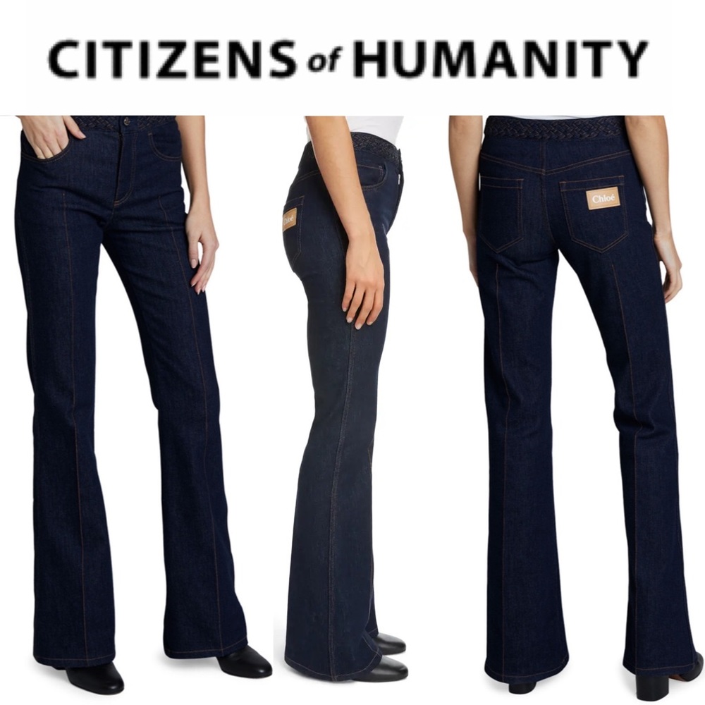 COH Chloe High-Rise Flared Denim Jean